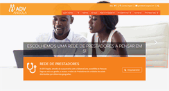 Desktop Screenshot of adv-angola.com